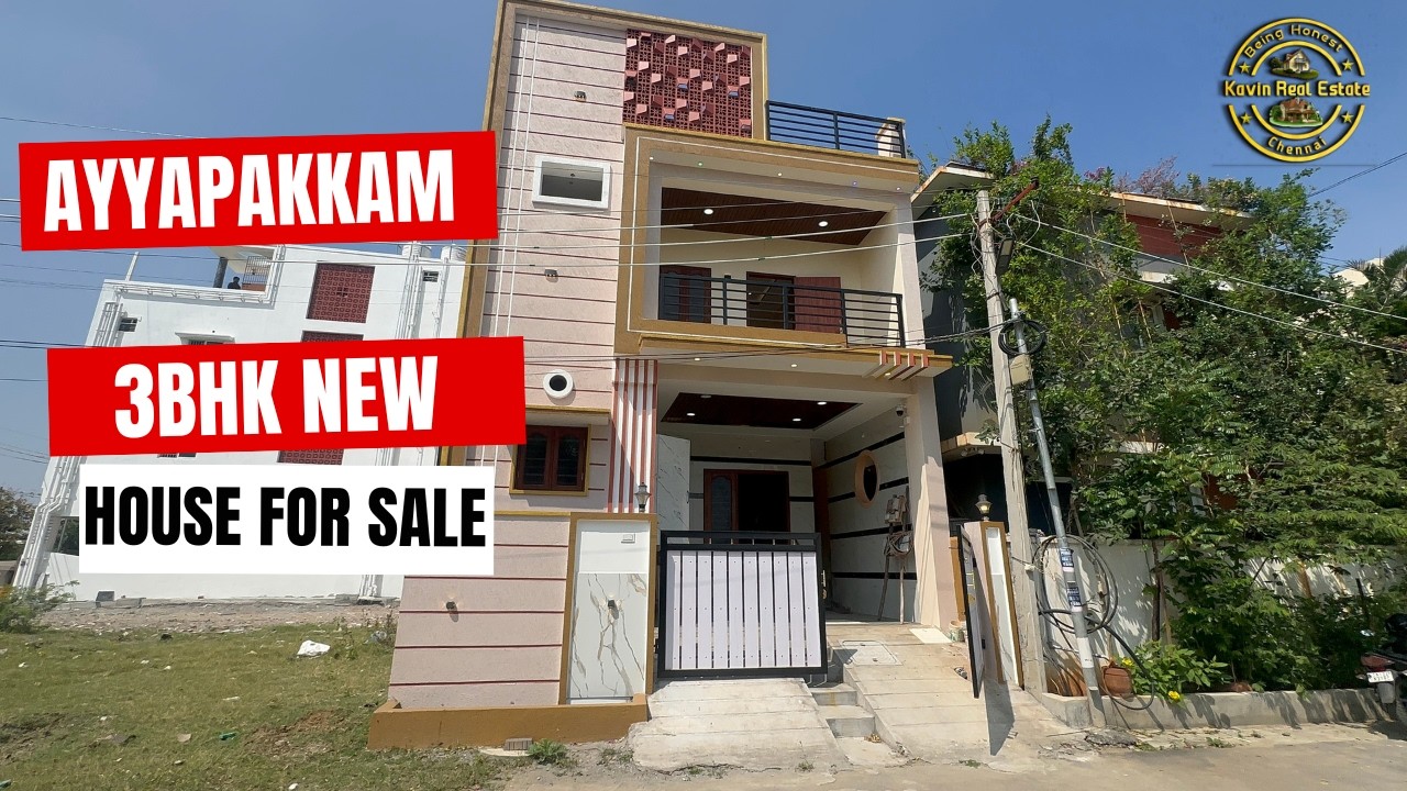 ID 2586 - New House For Sale in Ayapakkam || East Facing || 3BHK || CCP||