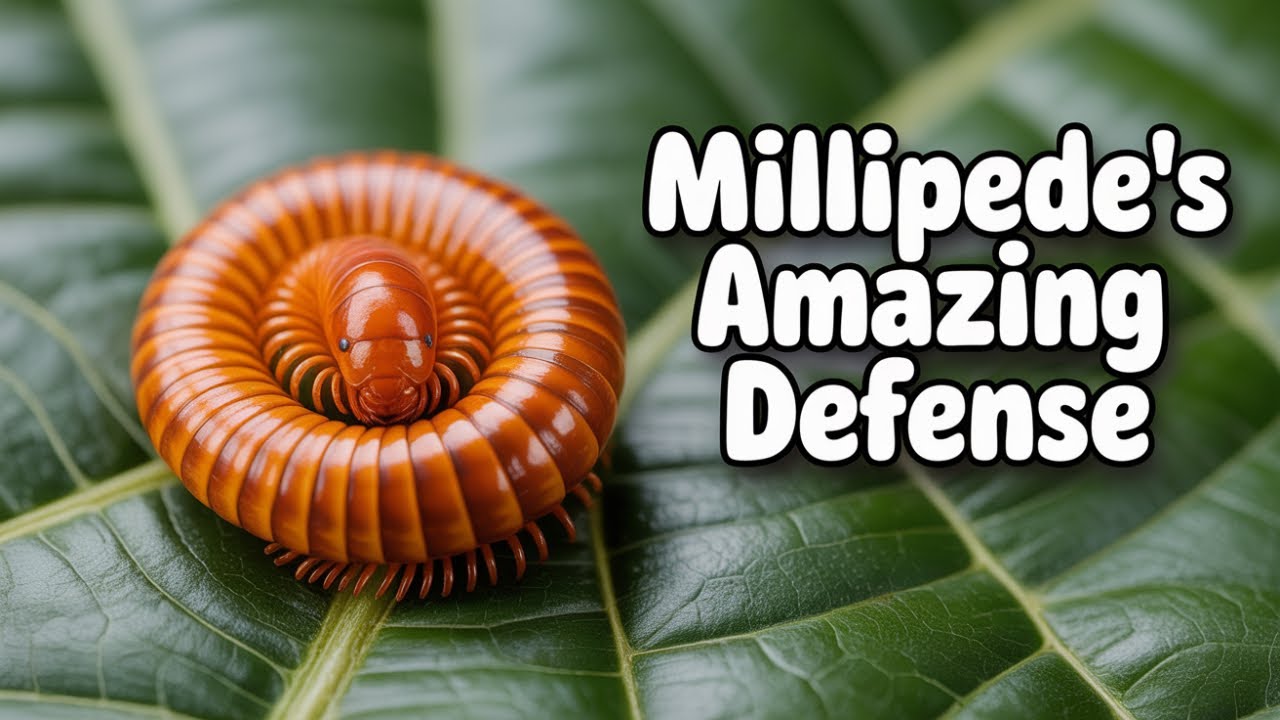 This Chemical Spray Is a Millipede's Superpower
