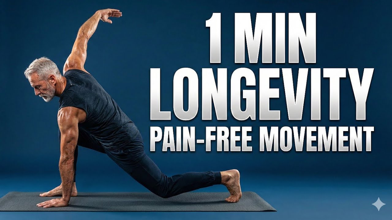 1-Minute Longevity Routine for Men Over 40 (Do This Daily!)
