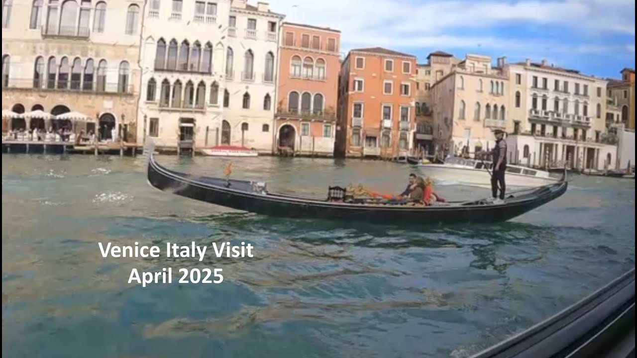 Venice Italy Visit April 2025