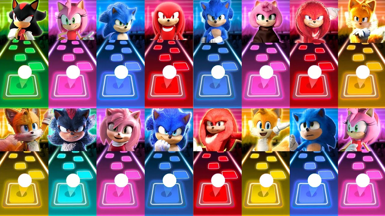 MEGAMIX SONIC AMY TAILS KNUCKLES SHADOW SUPER SONIC SHADOW SILVER - COFFIN DANCE VIDEO (COVER)