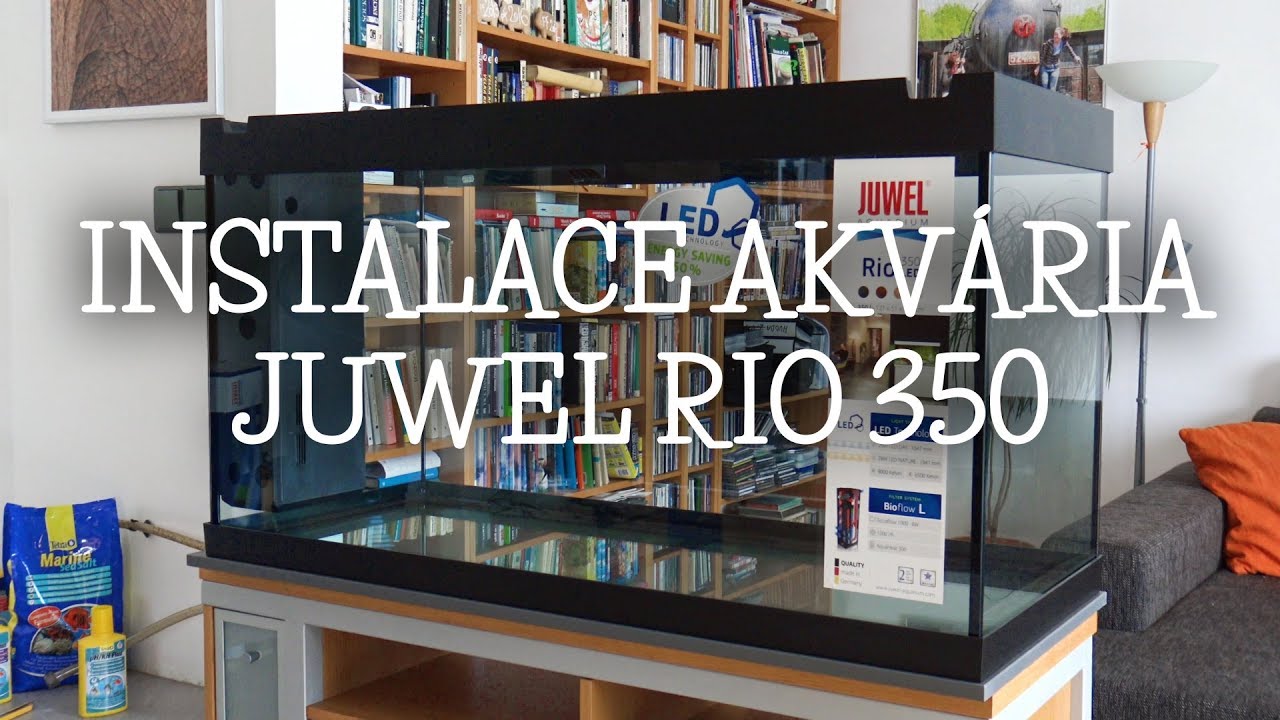 Instalace akvária JUWEL RIO 350