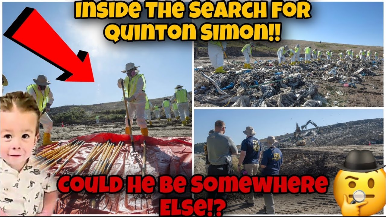 UPDATE! A Closer LOOK At The Landfill SEARCH For Quinton Simon !!!