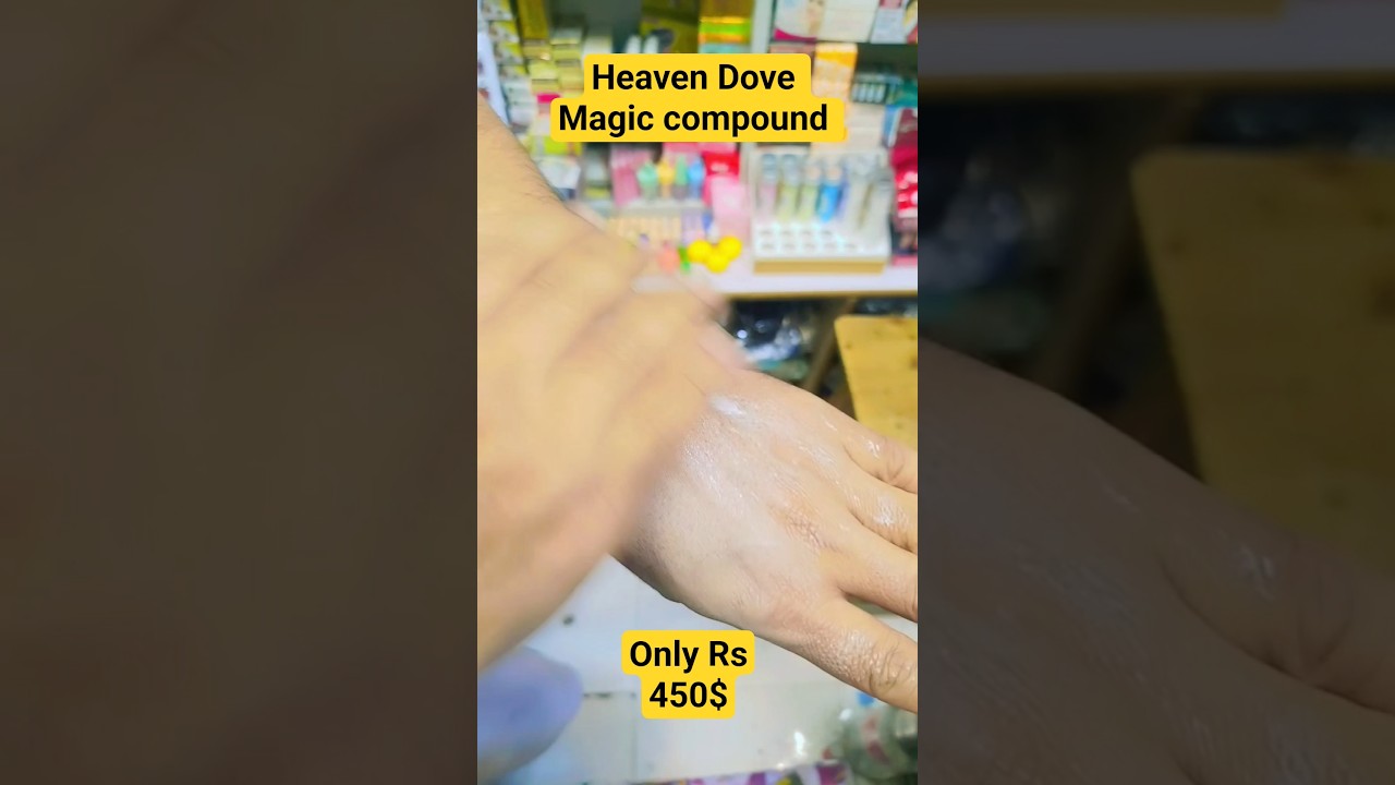 Heaven Dove magic whitening compound 
