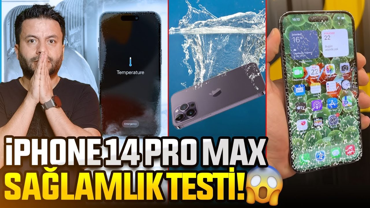 iPhone 14 Pro Max SAĞLAMLIK TESTİ! - İÇİNDEN GEÇTİK!