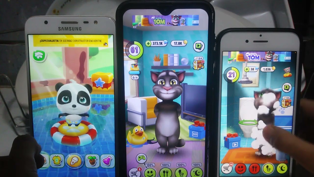Talking Panda Kiki Echo VS My Talking Tom Echo VS My Talking Tom Echo 398