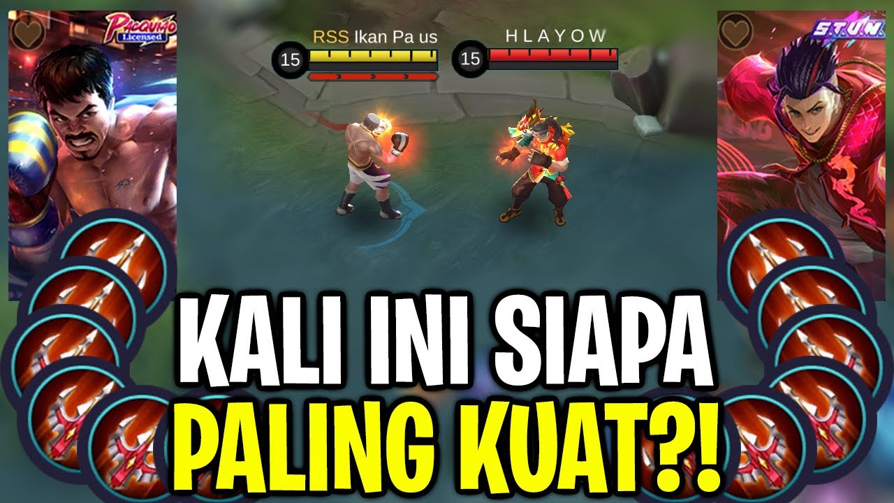 PAQUITO VS CHOU - SIAPA FIGHTER TERKUAT?!