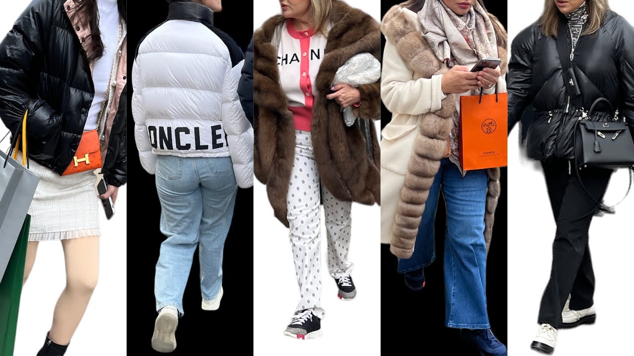 How Paris dress in february/ HERMES paris café/winter Street Style/ Street Fashion In Paris