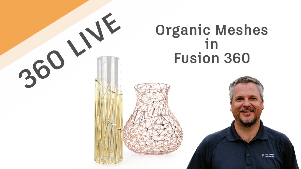 Fusion 360 Live - Organic Meshes in Fusion 360