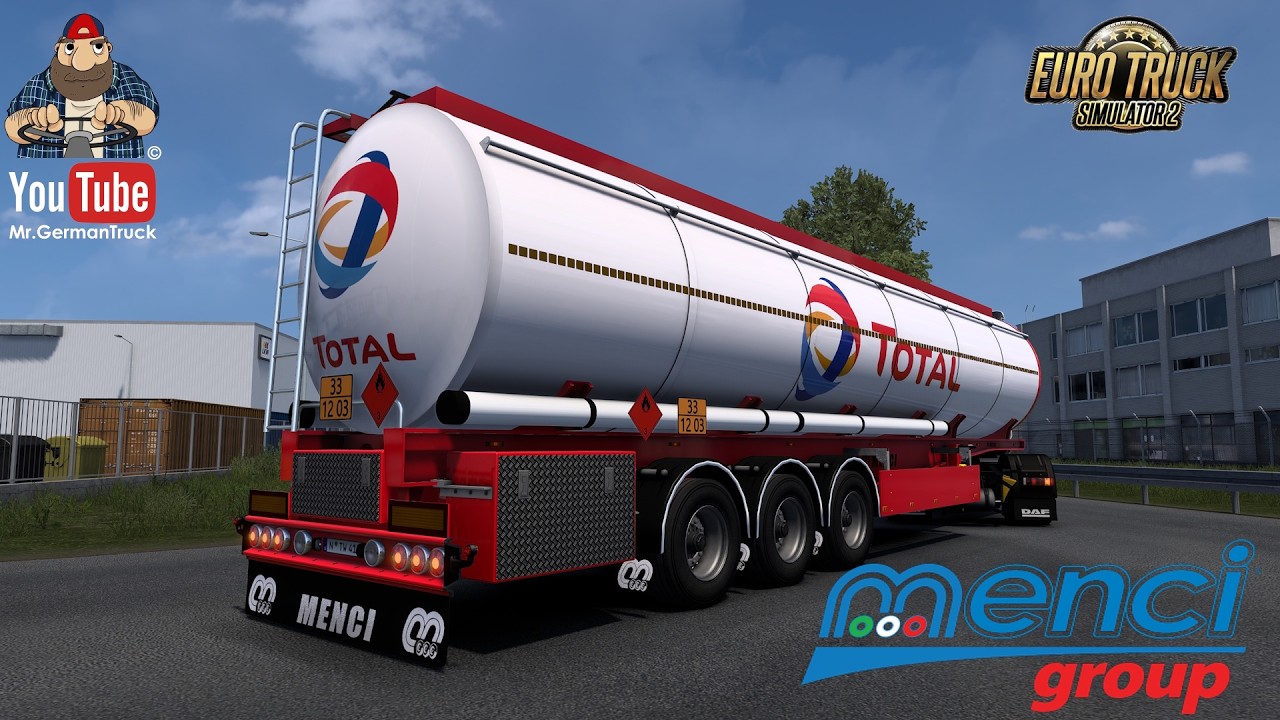 [ETS2 v1.58] Cistern Menci Trailer v1.2