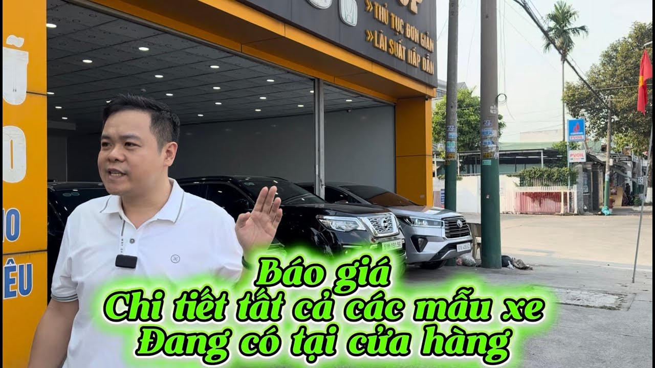 BÁO GIÁ CHI TIẾT TẤT CẢ CÁC MẪU XE LƯỚT ĐANG CÓ TẠI CỬA HÀNG AUTO SONG ANH 21/01/2026
