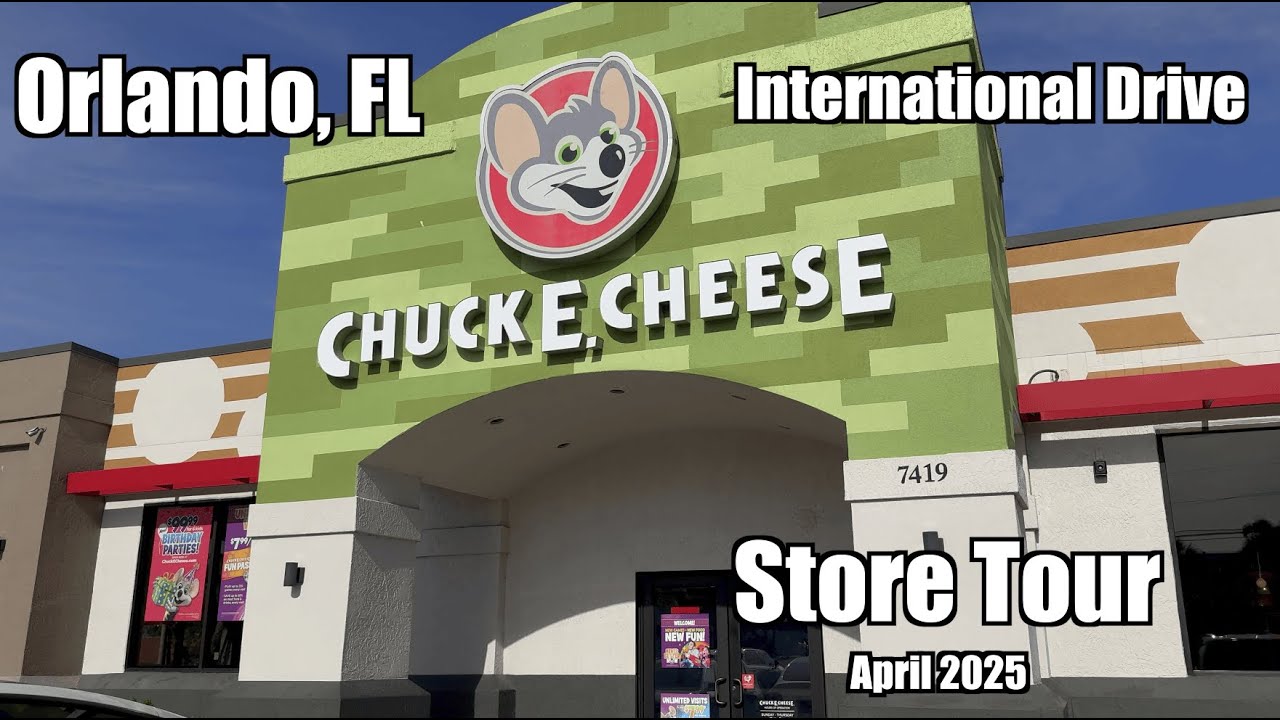 Chuck E. Cheese Store Tour - Orlando (I-Drive) FL