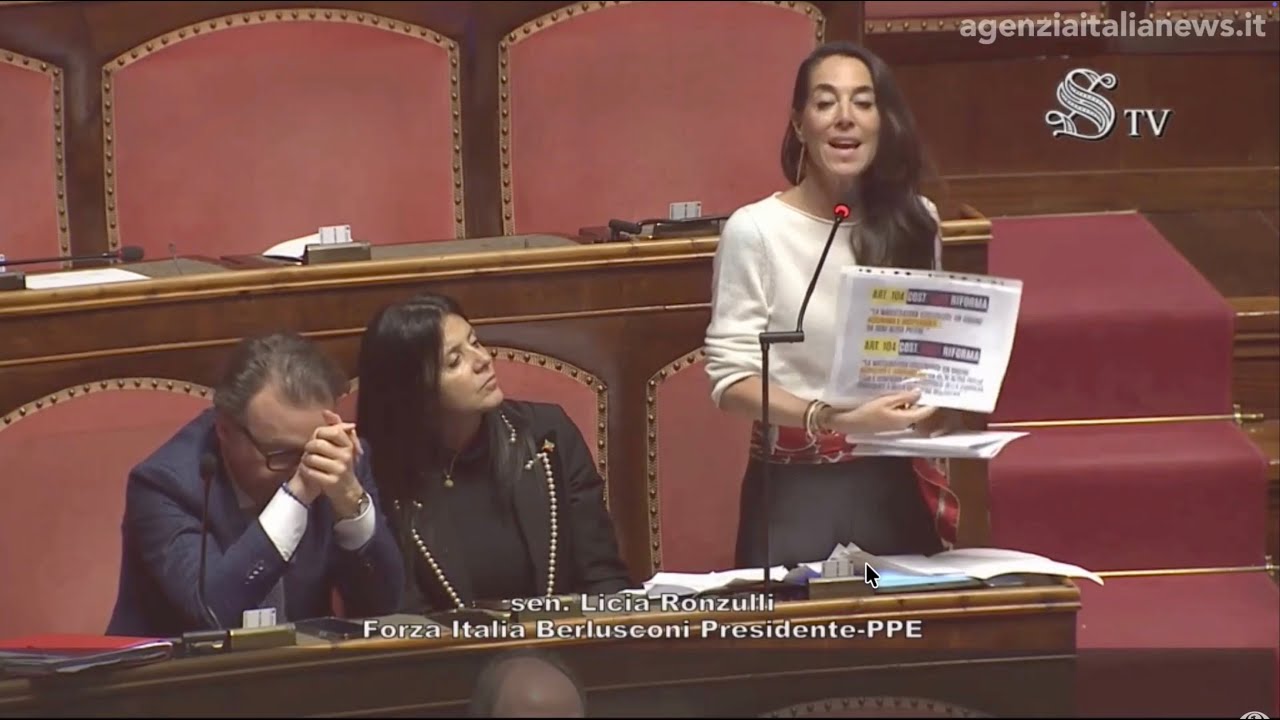 RONZULLI: “MAI PIÙ CASI COME BERLUSCONI, LA RIFORMA DELLA GIUSTIZIA È INDISPENSABILE”