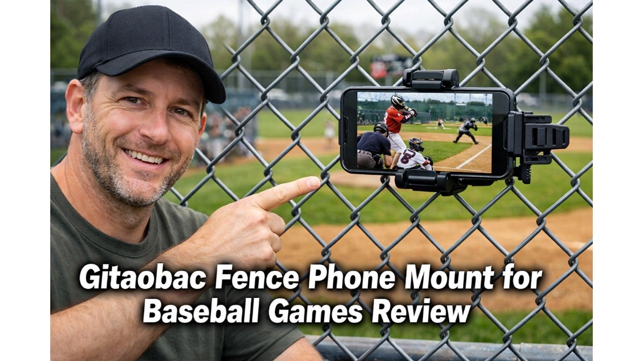 📱 Gitaobac Fence Phone Mount for Baseball Games Review ⚾