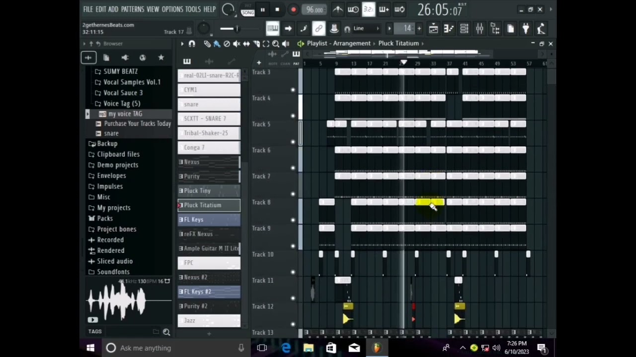 Today I make Kwaito beat(FL STUDIO 21)Instrumental #2023 Beautiful sound