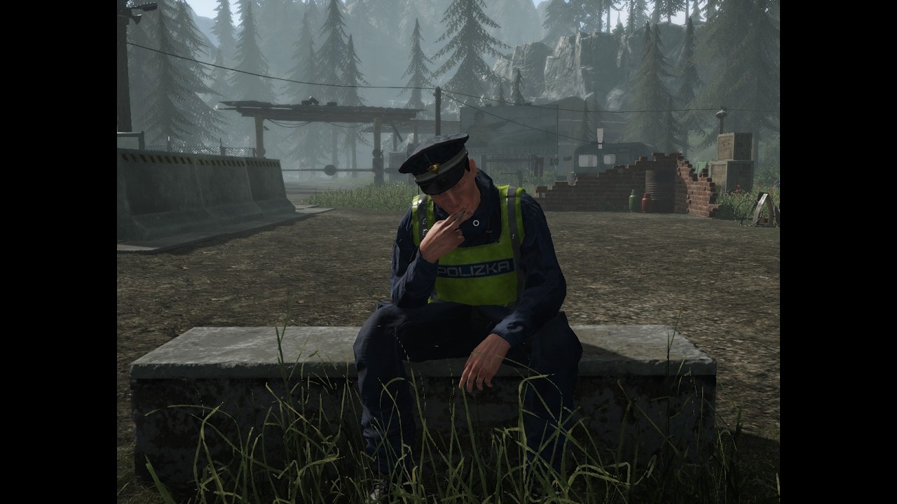 Досматриваю людей Contraband police
