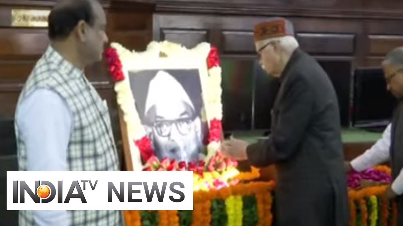 MPs pay tribute to former Lok Sabha speaker MA Ayyangar