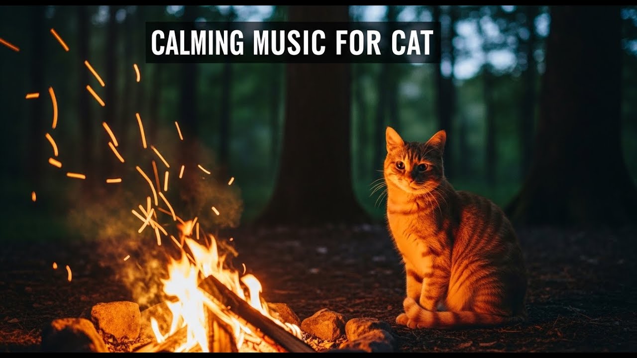 12 Hours of Relaxing Cat Music for Deep Sleep 😻 Soothing Sounds for Anxiety Relief & Healing 🐶