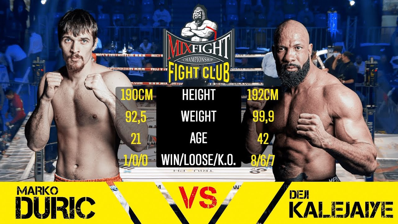 Marko Duric (Serbia) Vs. Deji Kalejaiye (Germany) - MFC MMA Full Fight | December 2021