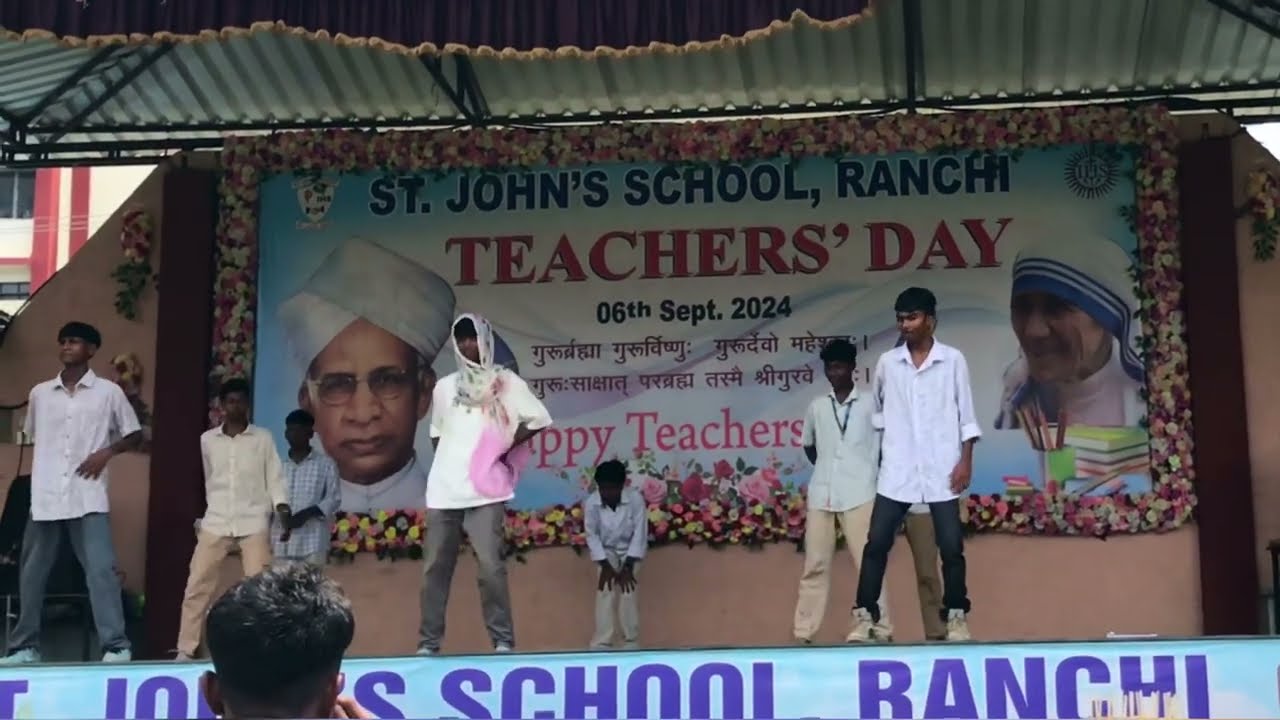 TEACHERS DAY SPECIAL 2024 | ST. JOHN'S HIGH SCHOOL RANCHI #dancevideo
