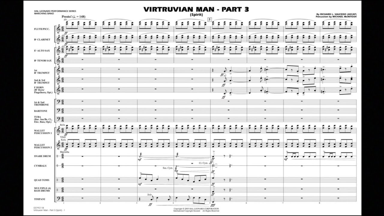 Virtruvian Man - Part 3 (Spirit) by Richard L. Saucedo