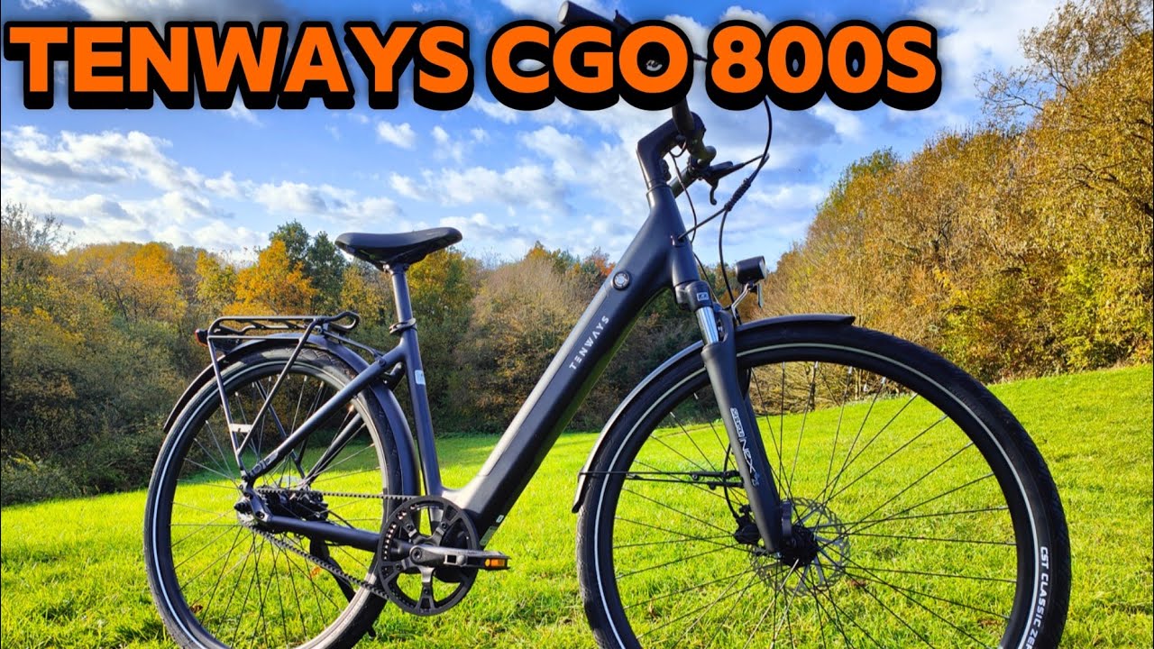 TENWAYS CGO 800S un vélo électrique urbain