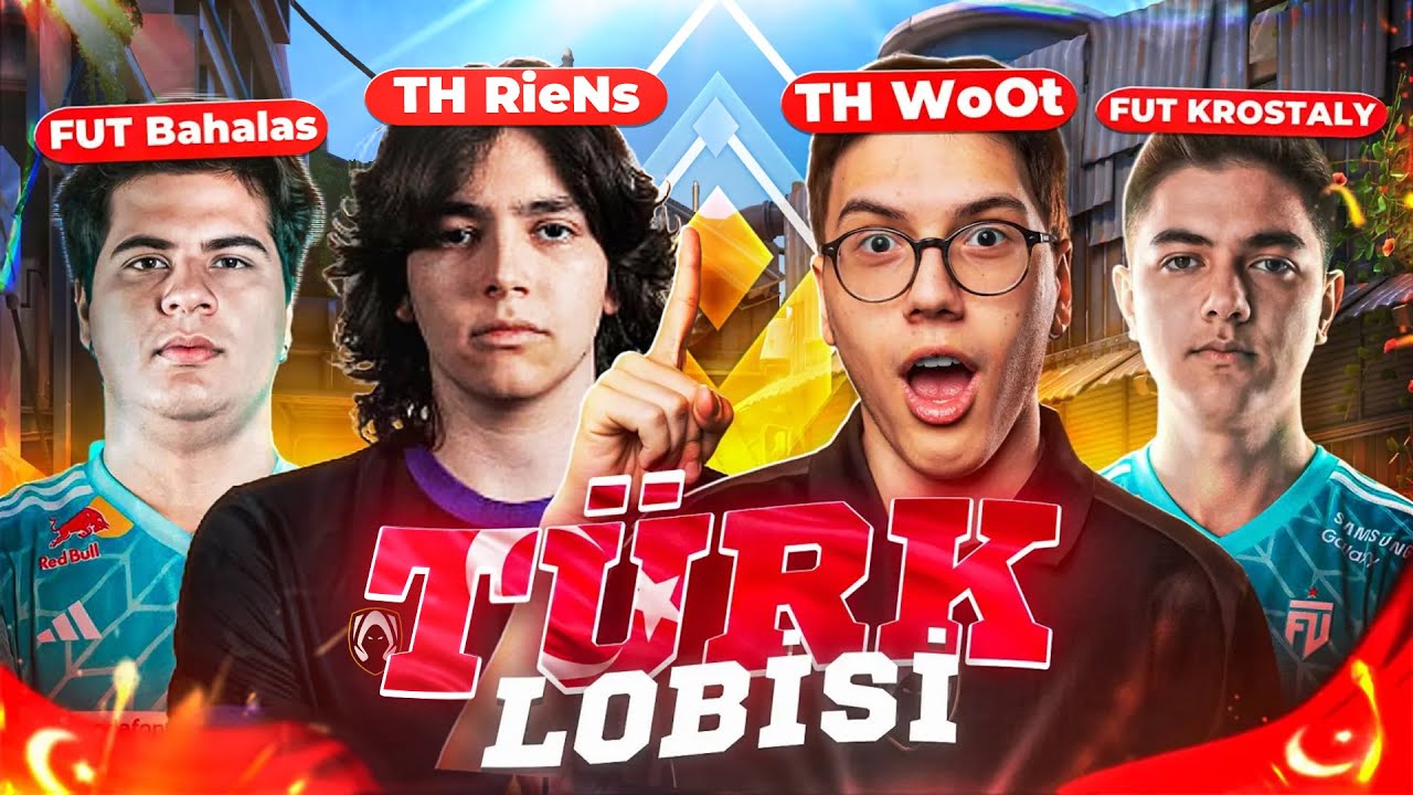 4 TÜRK ESPORCU AYNI TAKIMA GELİRSE NE OLUR?! | VALORANT