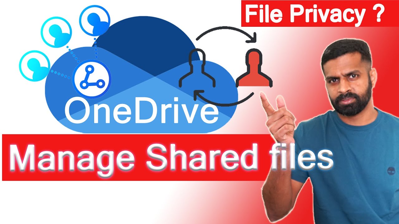 OneDrive, удалите разрешения на общий доступ к файлам и папкам, проверьте доступ к общим ресурсам...
