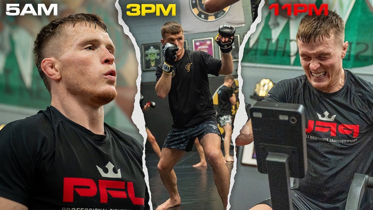 ПОЛНЫЙ ДЕНЬ из жизни ММА Fight Camp Edition | Пол Хьюз ММА