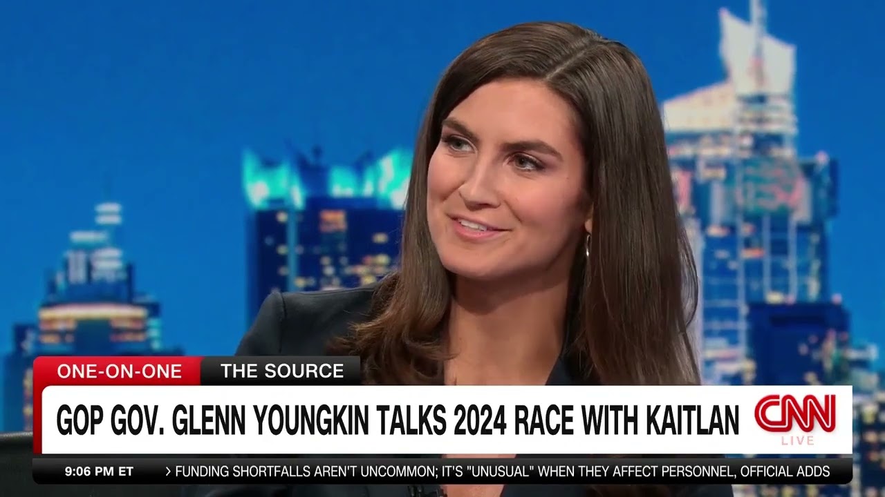 Gov Glenn Youngkin Joins The Source With Kaitlan Collins To Discuss Virginia's Common Sense Approach