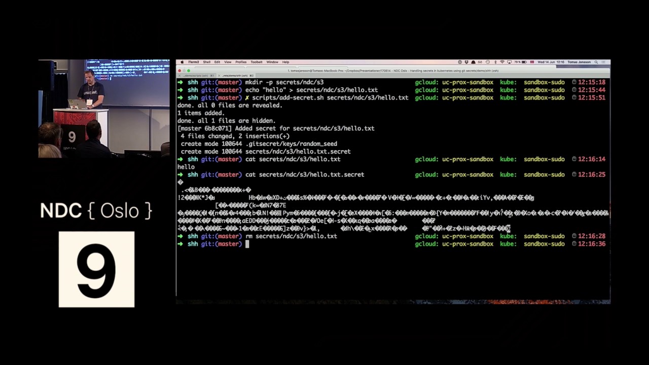 Handling secrets in kubernetes using git secrets - Tomas Jansson
