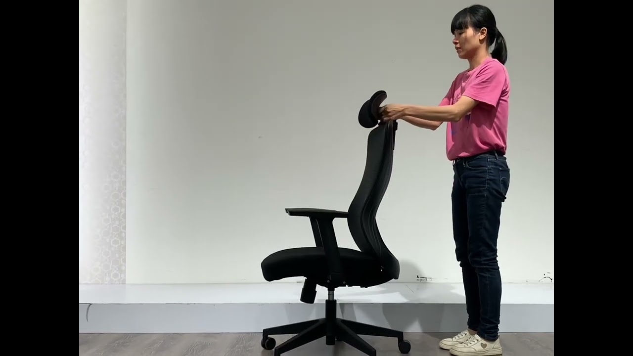 Soft cushion, sturdy frame, relieves back strain, ideal for daily office use.