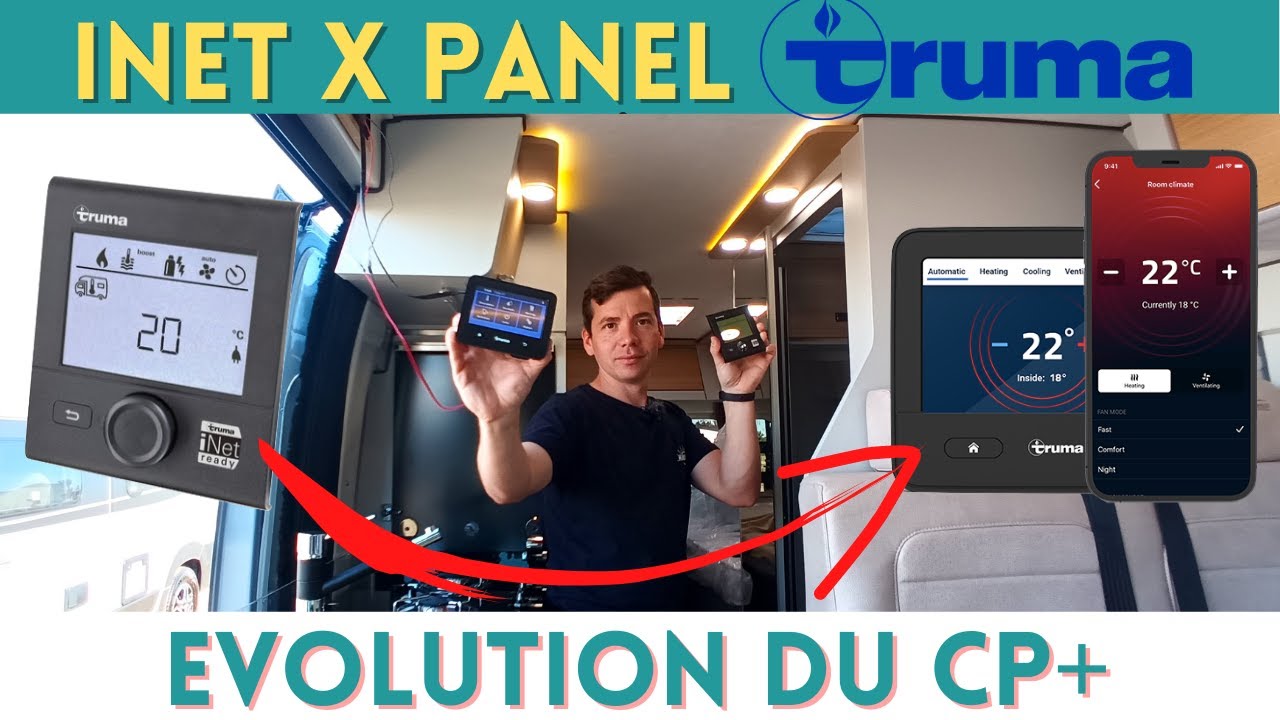 NOUVEAUTÉ - Présentation de la commande INET X Truma + Tuto installation *Instant Camping-Car*
