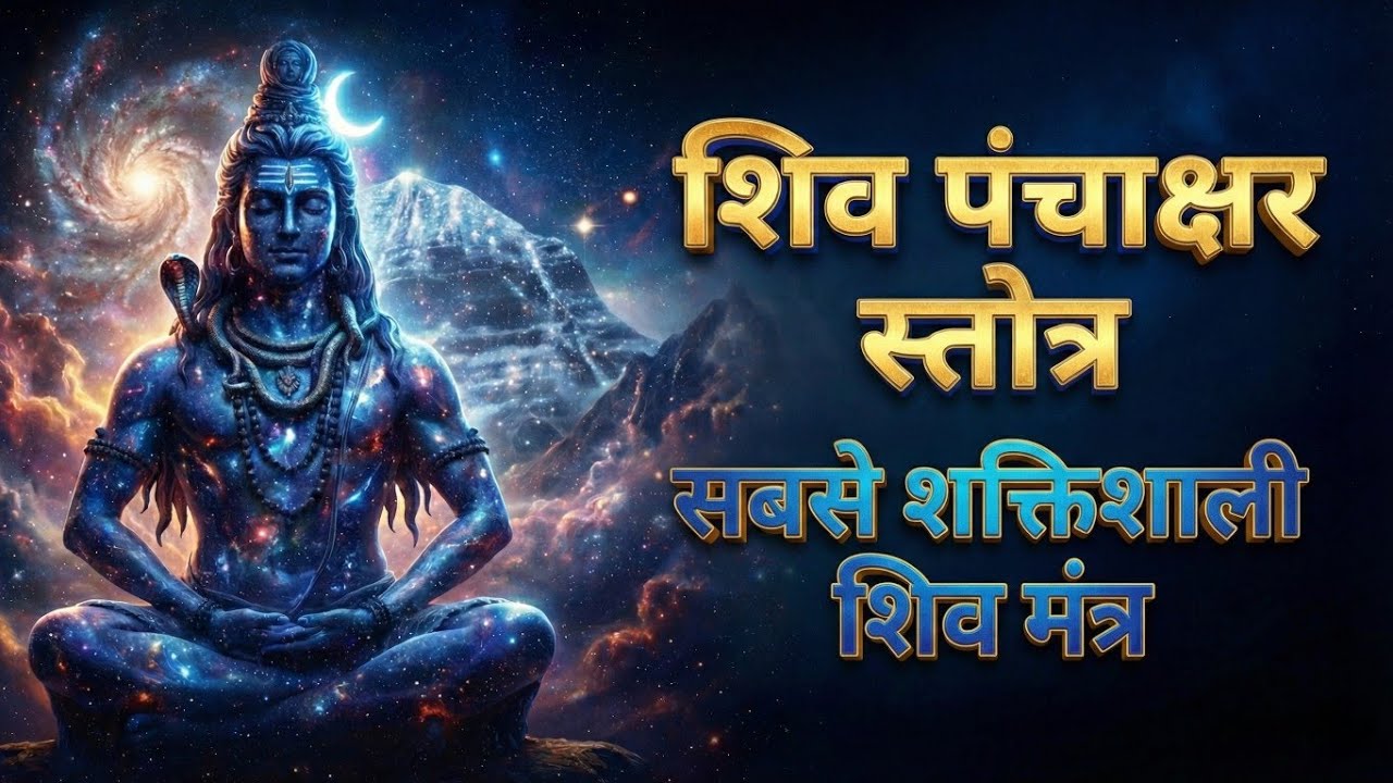 Most Powerful Mantra of Lord Shiva | Shiv Panchakshar Stotra | शिव पंचाक्षर स्तोत्र |