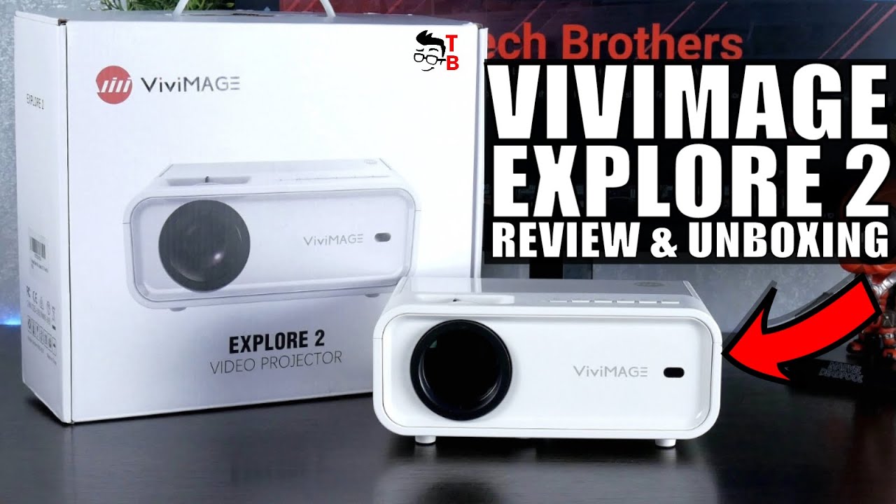 ViVimage Explore 2 REVIEW & Unboxing: $120 Compact LCD Projector 2019
