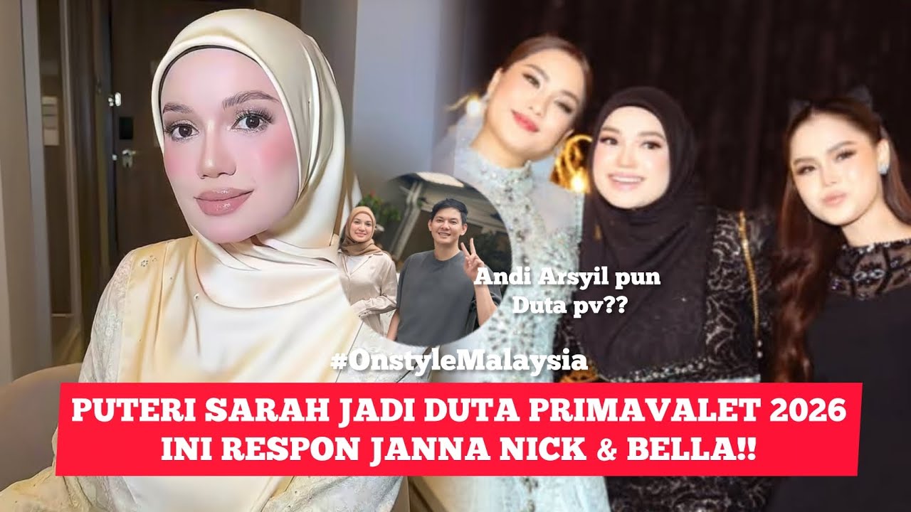 PUTERI SARAH DUTA PRIMVALET, BELLA & JANNA NICK RESPON BEGINI? ANDI ARSYIL PUN ADA😍👍