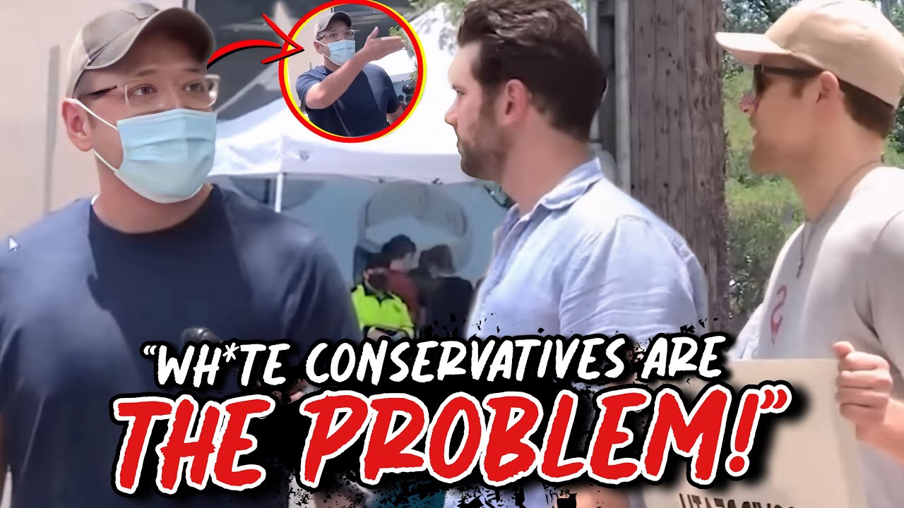 TRIGGERED Leftist Explodes At Conservative By Saying &ldquo;ALL Whites Are Racist&rdquo;
