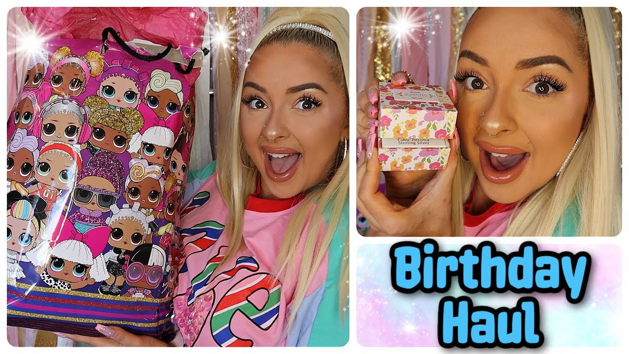What I got for my 33rd birthday HAUL!!! | PiinkSparkles