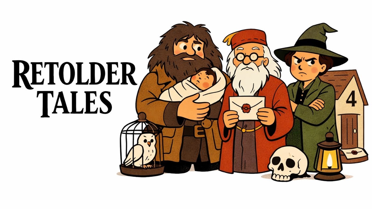 Harry Potter and the Philosopher’s Stone, as told by Rubeus Hagrid | Retolder Tales