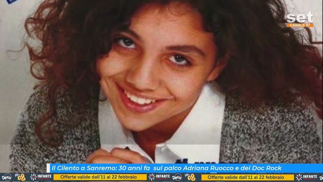 Il Cilento a Sanremo: 30 anni fa  sul palco Adriana Ruocco e dei Doc Rock