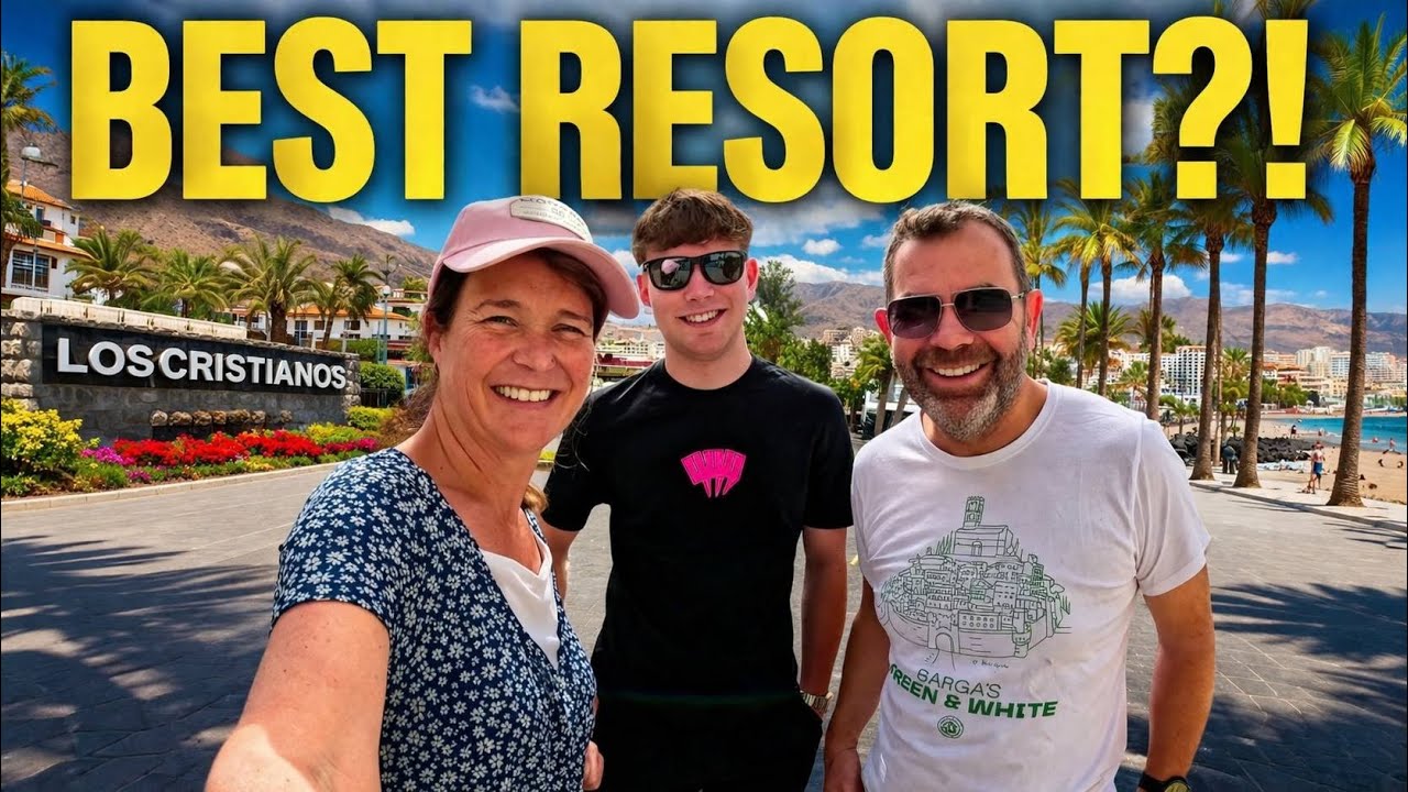 Пляж Лос-Кристианос оказался совсем не таким, каким мы его себе представляли.