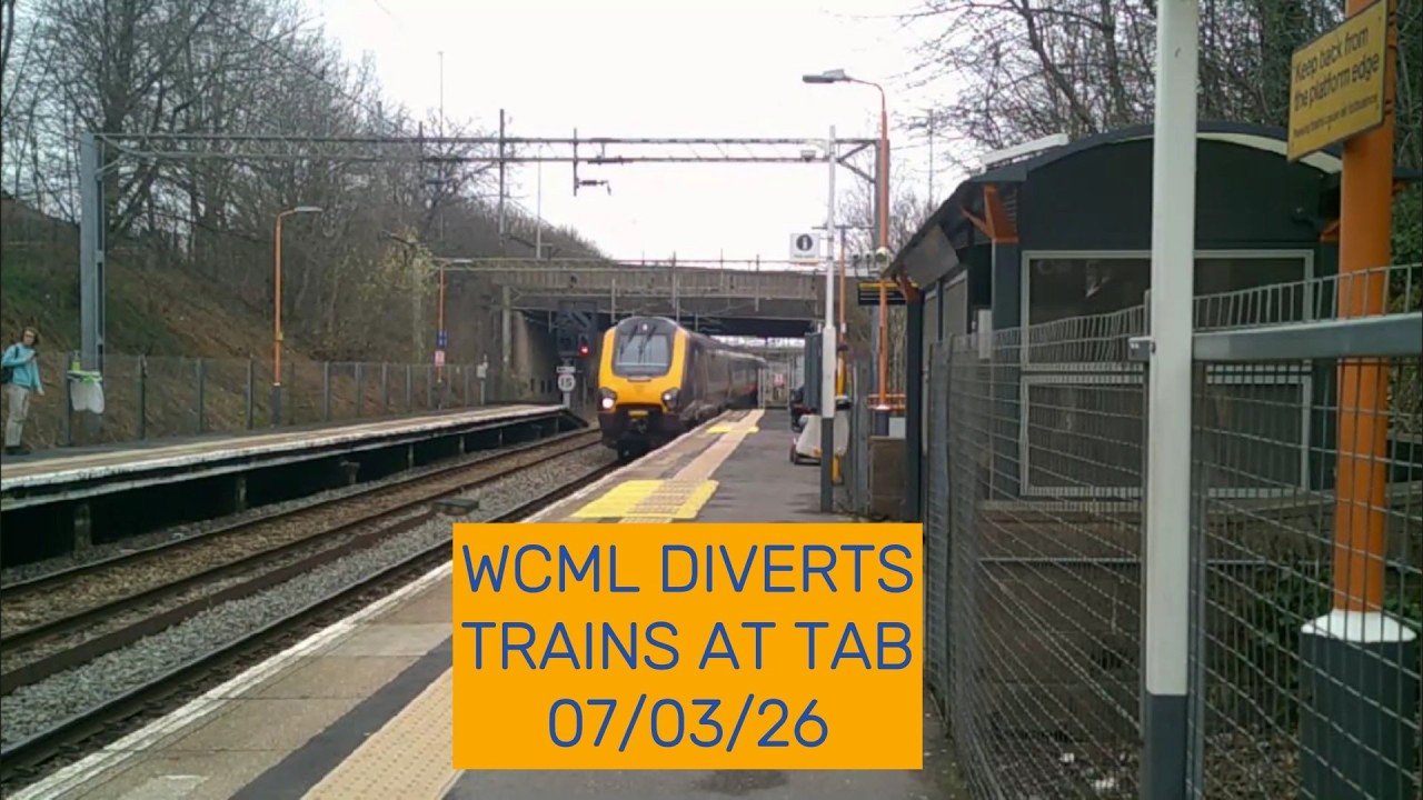 Trains at Tame Bridge Parkway 07/03/26