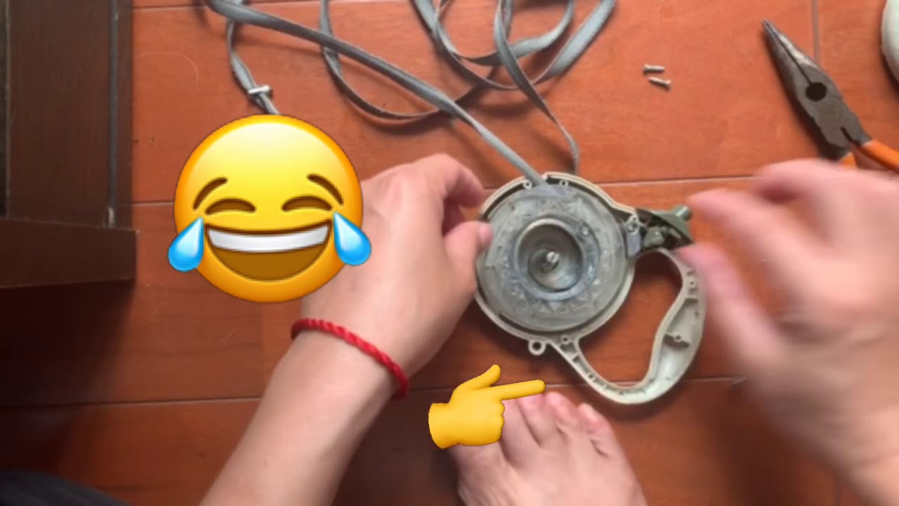 Fixing broken retractable dog leash, dog lead