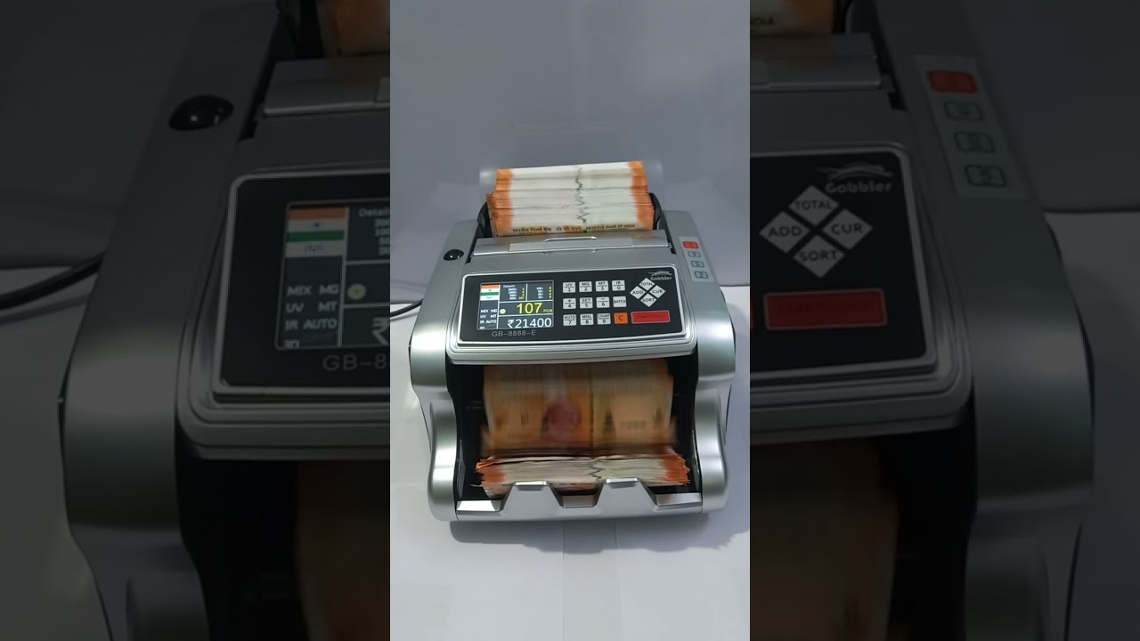 Fresh Notes ₹200 ROKDA Count By Machine 💸 #shorts #money