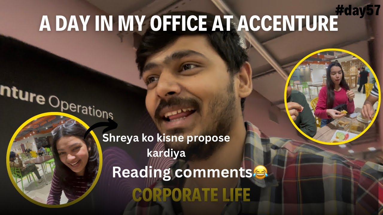 A Day in My Office at Accenture | Daily vlogs | Corporate life 