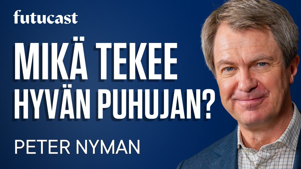 Peter Nyman | Uutisvuoto, karisma ja miten puhua hyvin #438