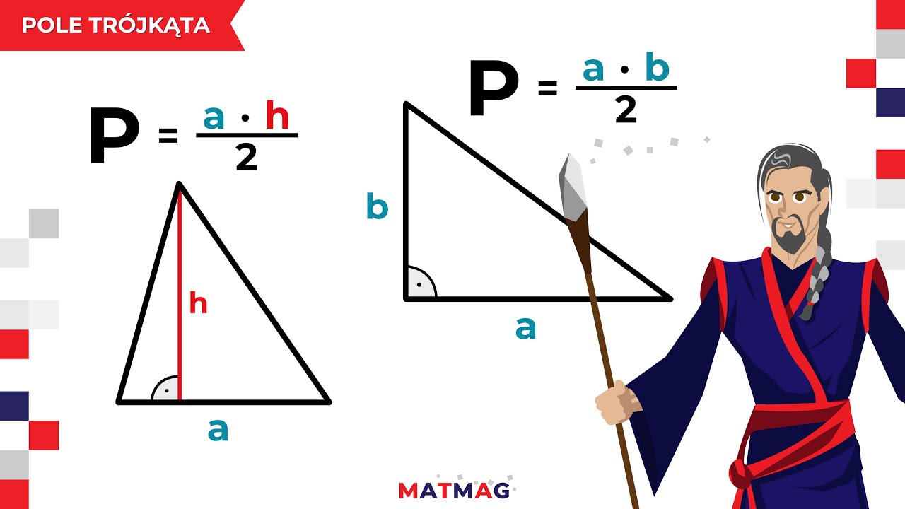 🔺 Pole trójkąta ⭐ MATMAG