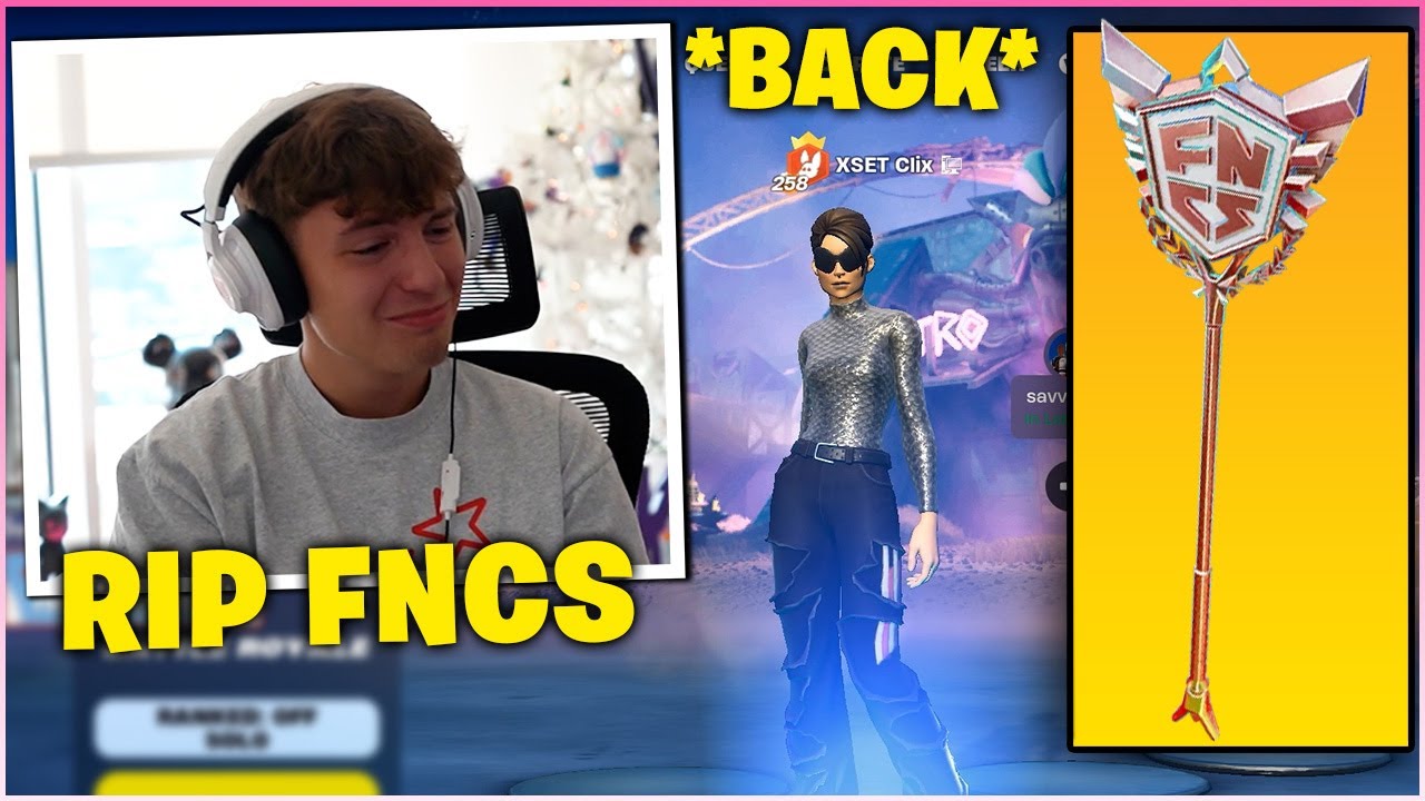 CLIX Cries On LIVE STREAM After RETURNING To FORTNITE After 2 Weeks! (Fortnite Moments)