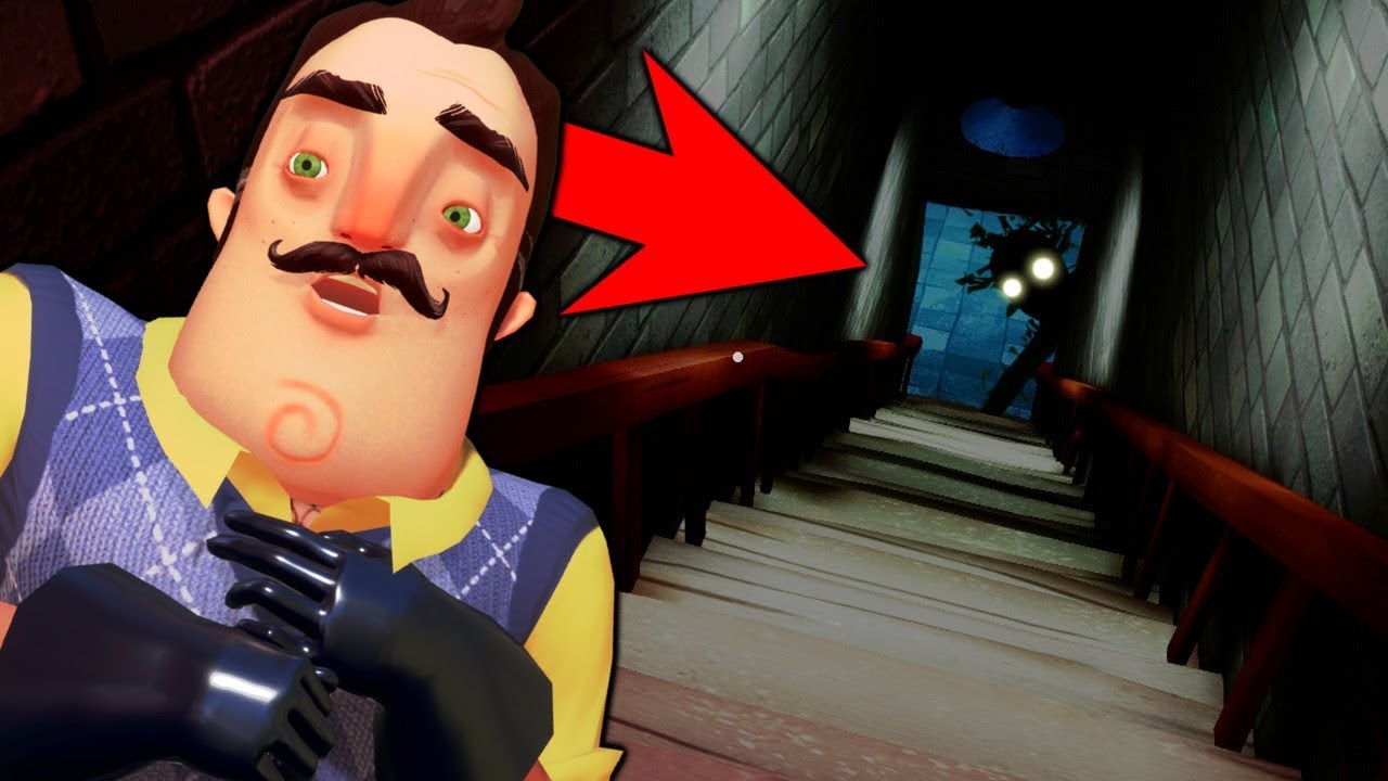 WAS Versteckt ER da UNTEN ?! | Hello Neighbour | [Deutsch/German]