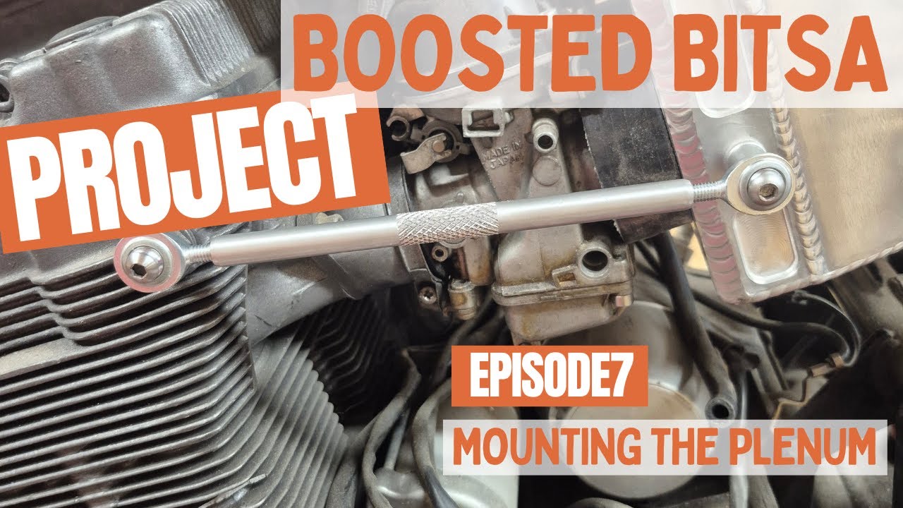 Episode 07 - Mounting The Plenum - Suzuki Bandit - Project BOOSTED BITSA (Turbo Bandit)
